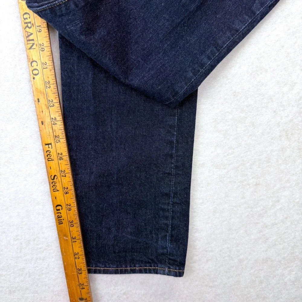 LEVI's 512 Premium Big E Jeans‎ Men's *40 Slim Tapered Fit Zip Fly Indigo Blue